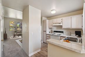 Kingman apartment for rent - Kitchen and common area at Copper Ridge Apartments in Kingman
