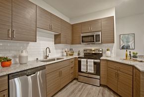 Phoenix apartment for rent - Kitchen at Senderos at South Mountain in Phoenix AZ September 2020