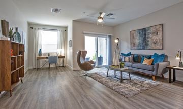 Phoenix apartment for rent - a living room with a couch and a chair