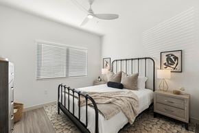 Phoenix apartment for rent - Main Bedroom in Two Bedroom and Two Bath at Lucero Apartment Homes in Phoenix Arizona