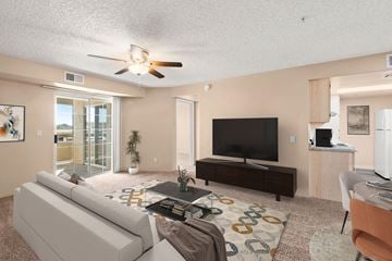 Bullhead City apartment for rent - a living room with a couch and a tv