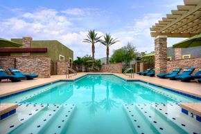 Goodyear apartment for rent - Pool & Pool Patio at Palm Valley Villas in Goodyear, AZ