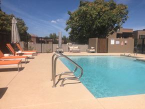 Sedona apartment for rent - Pool at Pinot Lofts in Sedona Arizona July 2020