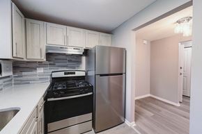 East Haven apartment for rent - kitchen with stainless steel appliances at BAY SHORE APARTMENTS, Connecticut, 06512