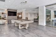 Farmington apartment for rent - a game room with a pool table and a tv at Up House, Connecticut, 06032