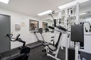 Franklin apartment for rent - apartment fitness center with weight and cardio equipment