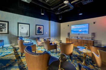 Indoor theater & game room