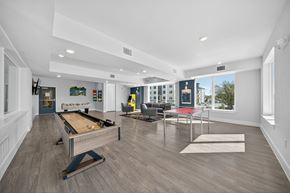 San Antonio apartment for rent - A room with a pool table and a couch.
