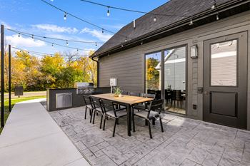 Outdoor grilling station