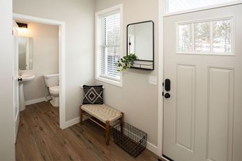 Mud room/entry foyer with coat closet*