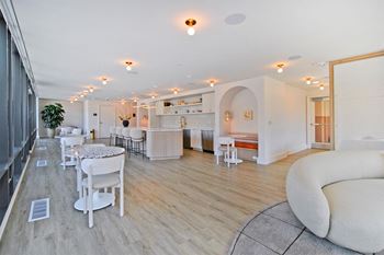 Clubroom with resident lounge