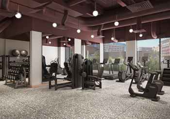 24-Hour fitness center