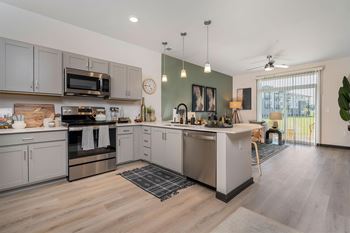 Stainless-steel energy-efficient appliances