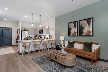 Open concept floor plans