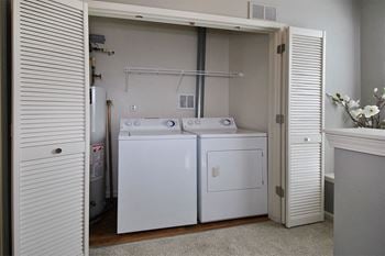 In-unit washer/dryer
