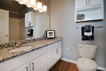 White shaker cabinets*