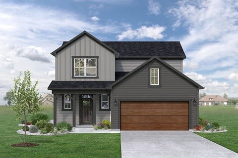 Floor plan for 3 beds, 2.5 baths, 1718 sqft