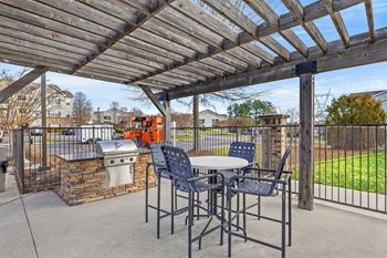 Picnic area with grilling stations