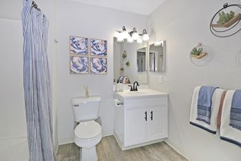 Wood-inspired vinyl flooring