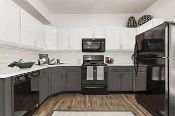 Black appliances