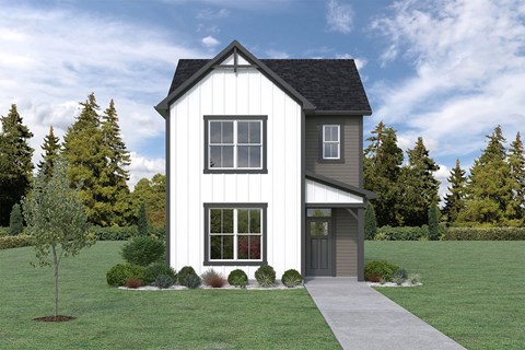 Floor plan for 4 beds, 2.5 baths, 2037 sqft
