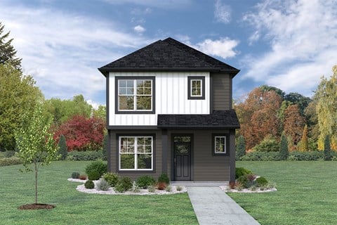 Floor plan for 3 beds, 2.5 baths, 1325 sqft