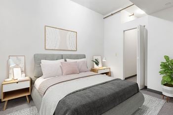 Foot-friendly carpeting in bedrooms*