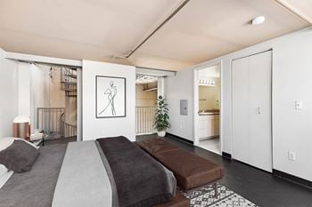 Loft-level bedrooms*