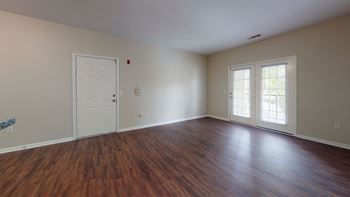 Wood-style plank flooring