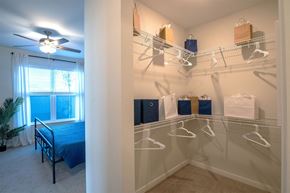 Chaska apartment for rent - spacious closet at the westminster apartments