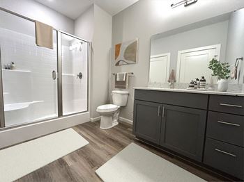 Walk-in shower*