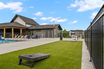 Spacious multi-use game lawn