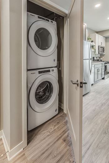 In-unit laundry