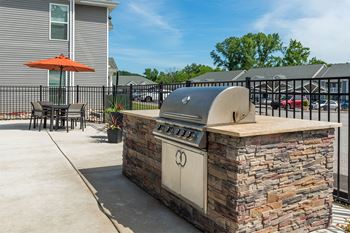 Outdoor grilling stations