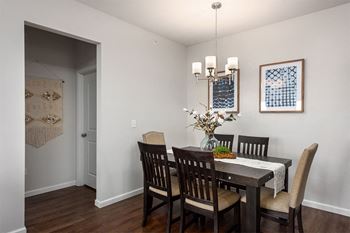 Designated dining area