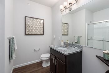 En suite bathroom
