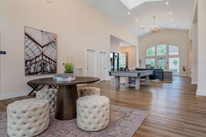 Columbus apartment for rent - a game room with a ping pong table and a pool table