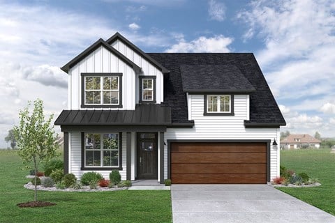 Floor plan for 4 beds, 2.5 baths, 2173 sqft