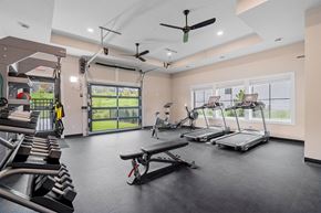 Inver Grove Heights apartment for rent - a gym with treadmills and other exercise equipment