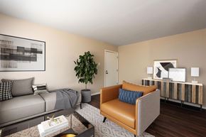 Sappington apartment for rent - a living room with a couch and a chair