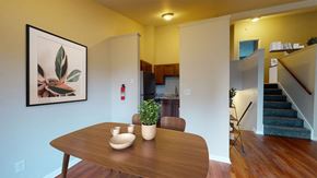 Kalamazoo apartment for rent - Haven on Main Dining and Kitchen Area