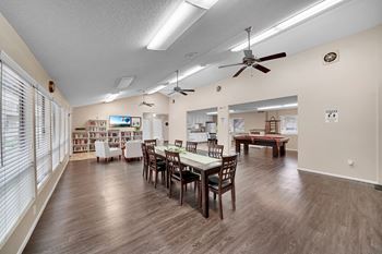 Heritage plaza recreation room