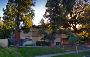 Anaheim apartment for rent - the building where the motel is located