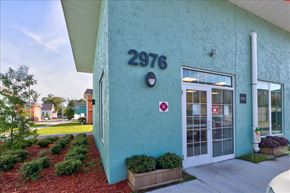 Jacksonville apartment for rent - A blue building with the number 2976 on it.
