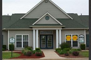 Peoria apartment for rent - a house with a sign in front of it