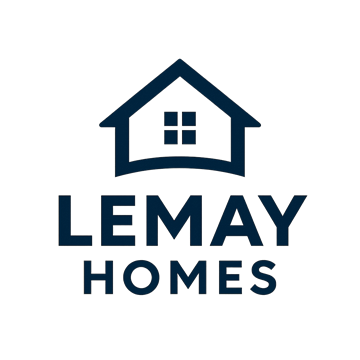 St. Louis apartment for rent - A logo for Lemay Homes featuring a house and stylized text.