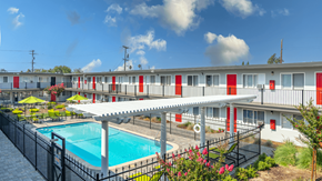 Livermore apartment for rent - a view of the pool area