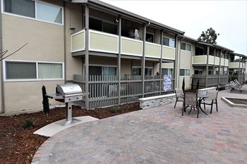 Outdoor bbq and picnic area