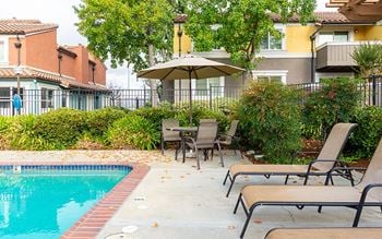 Sundeck with swimming pool