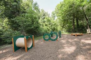 Mechanicsville apartment for rent - a park with a playground and trees